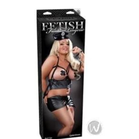 Bad Cop Plus Size Role Play Costume Size 2x - Picture 5 of 5